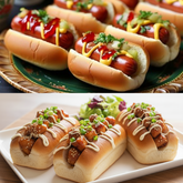 迷你熱狗拼盤 (香腸照燒雞肉各6件)